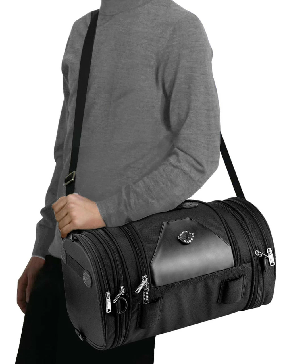 Viking Axwell Small Motorcycle Roll Bag - Image 4