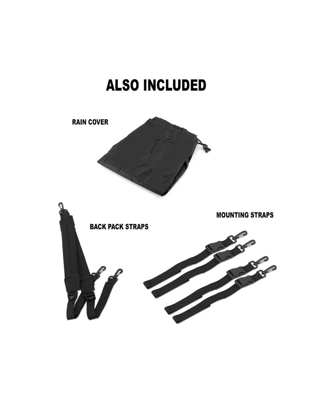 Viking Dagr Small Motorcycle Sissy Bar Bag - Image 4