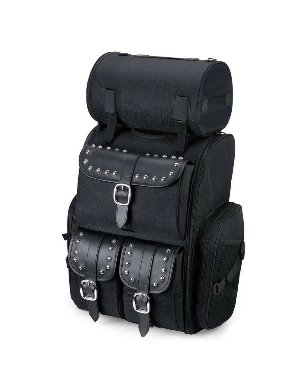 Viking Highway Extra Large Studded Motorcycle Tail Bag