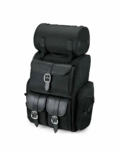 Viking Highway Extra Large Plain Motorcycle Sissy Bar Bag