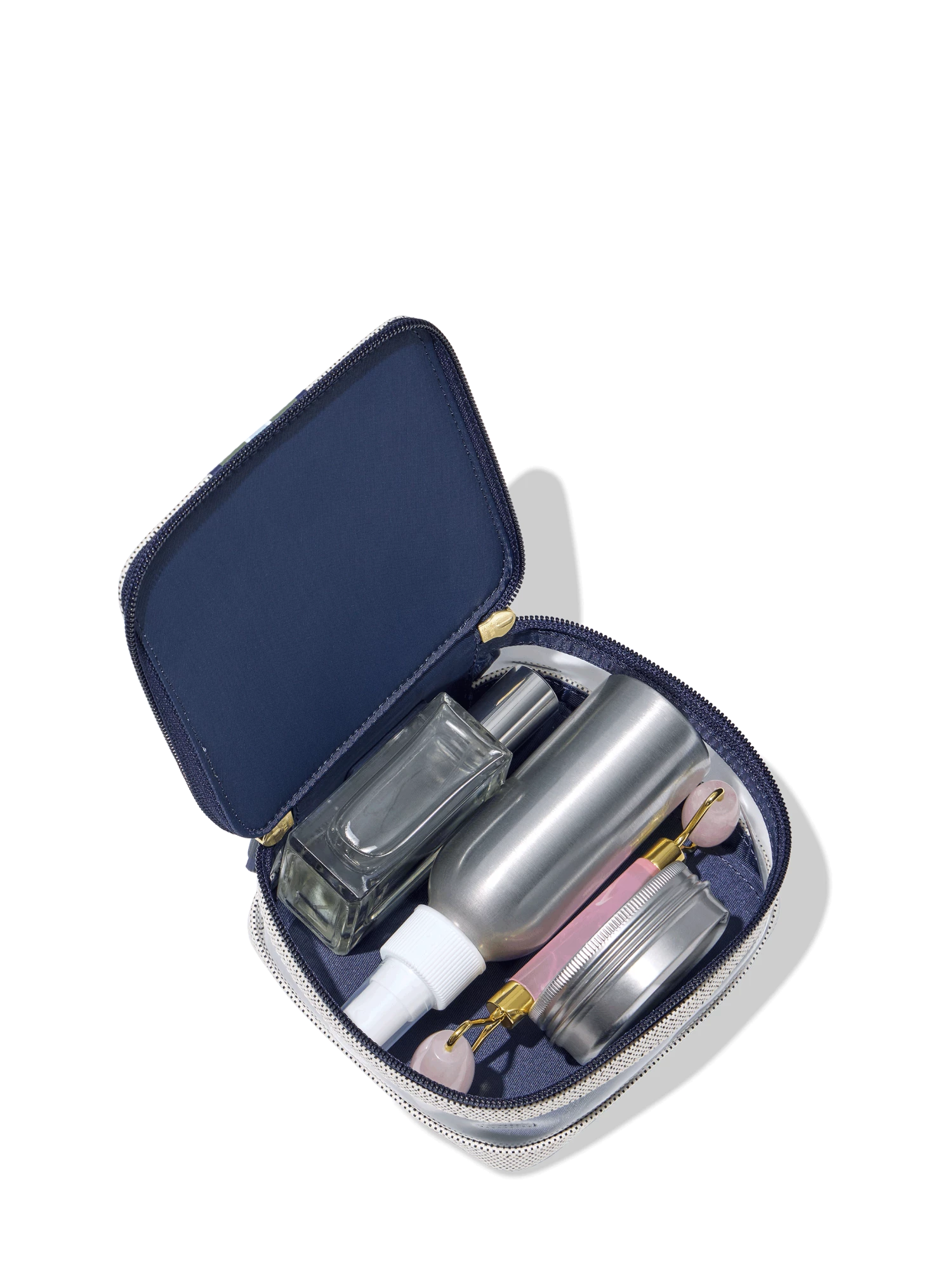 Paravel Mini Cabana See-All Vanity Case - Domino Black - Image 10