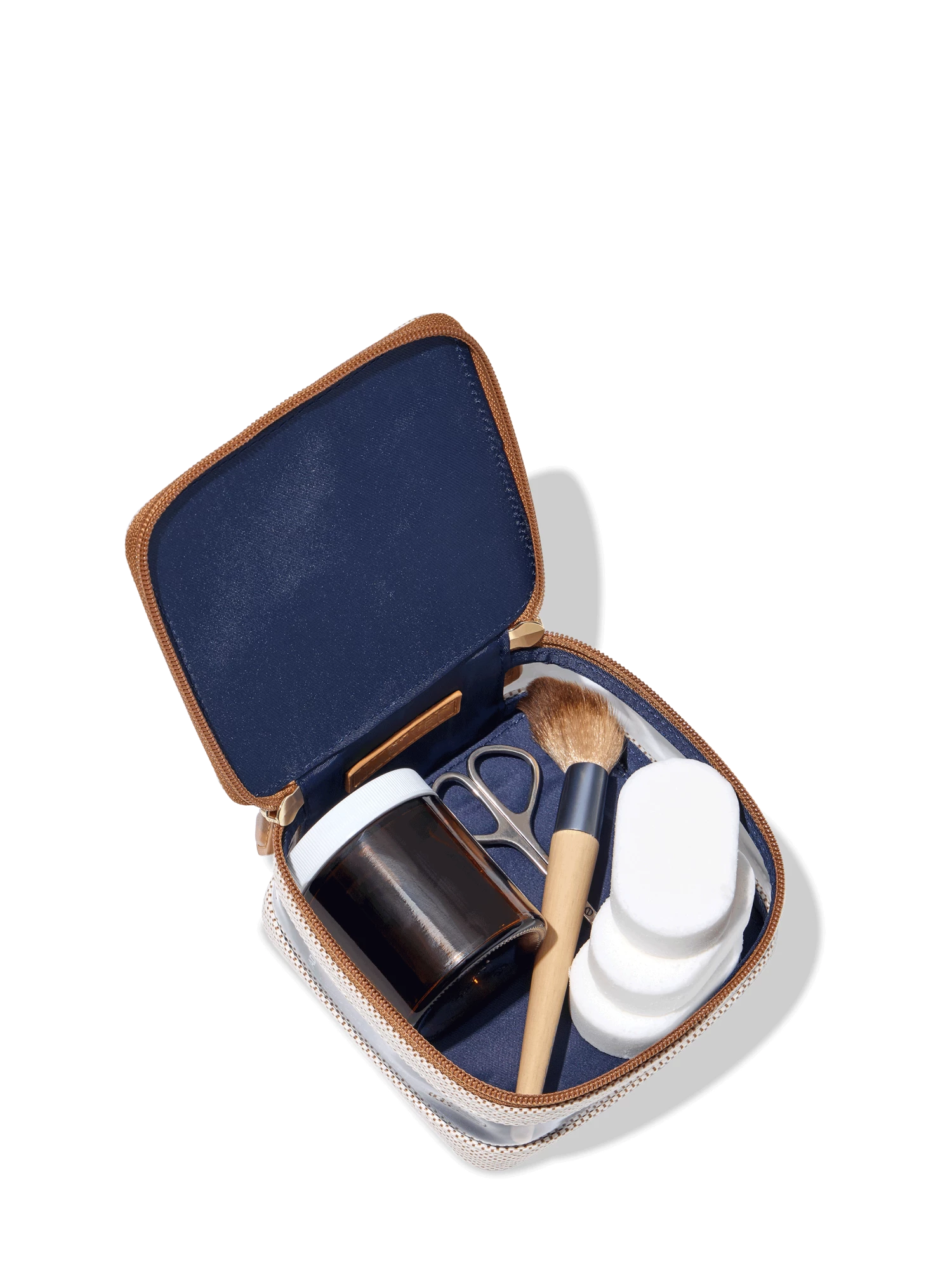 Paravel Mini Cabana See-All Vanity Case - Domino Black - Image 16