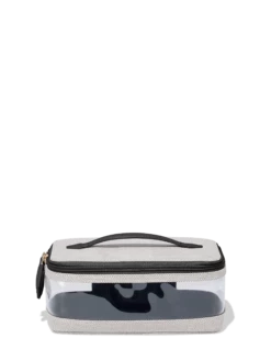 Paravel See-All Vanity Case - Domino Black