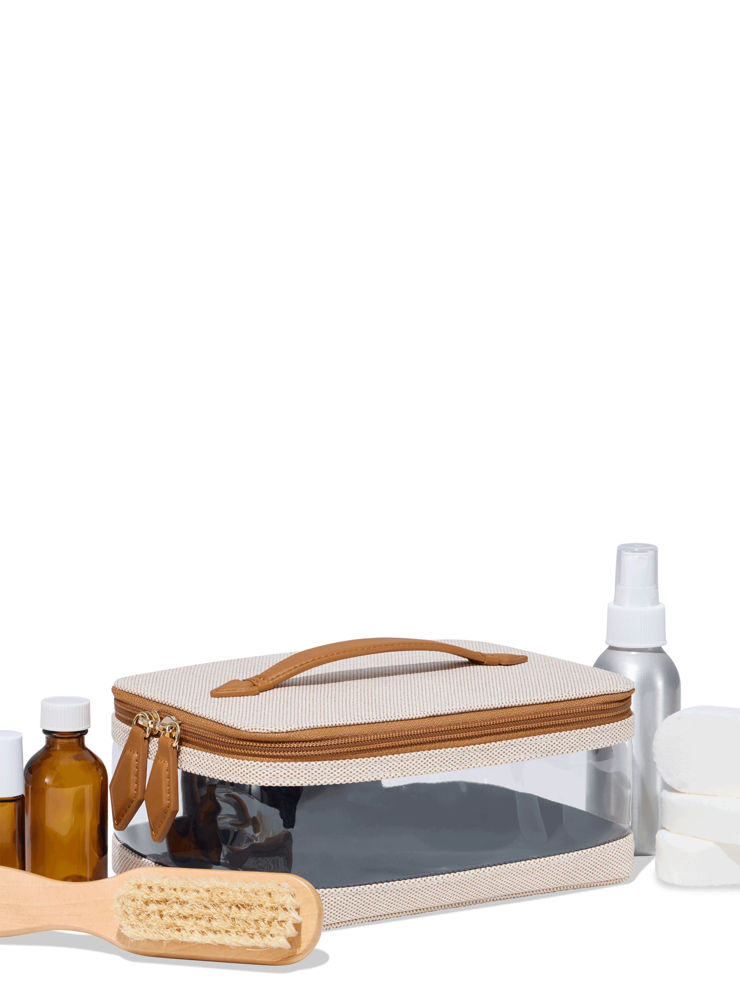 Paravel See-All Vanity Case - Domino Black - Image 6