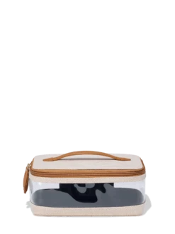 Paravel See-All Vanity Case - Scout Tan