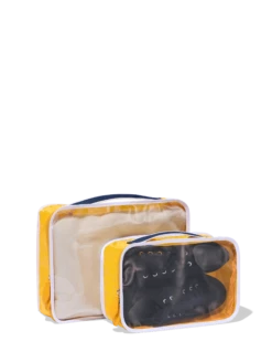Paravel Full View Packing Cube Duo - Canyon Yellow
