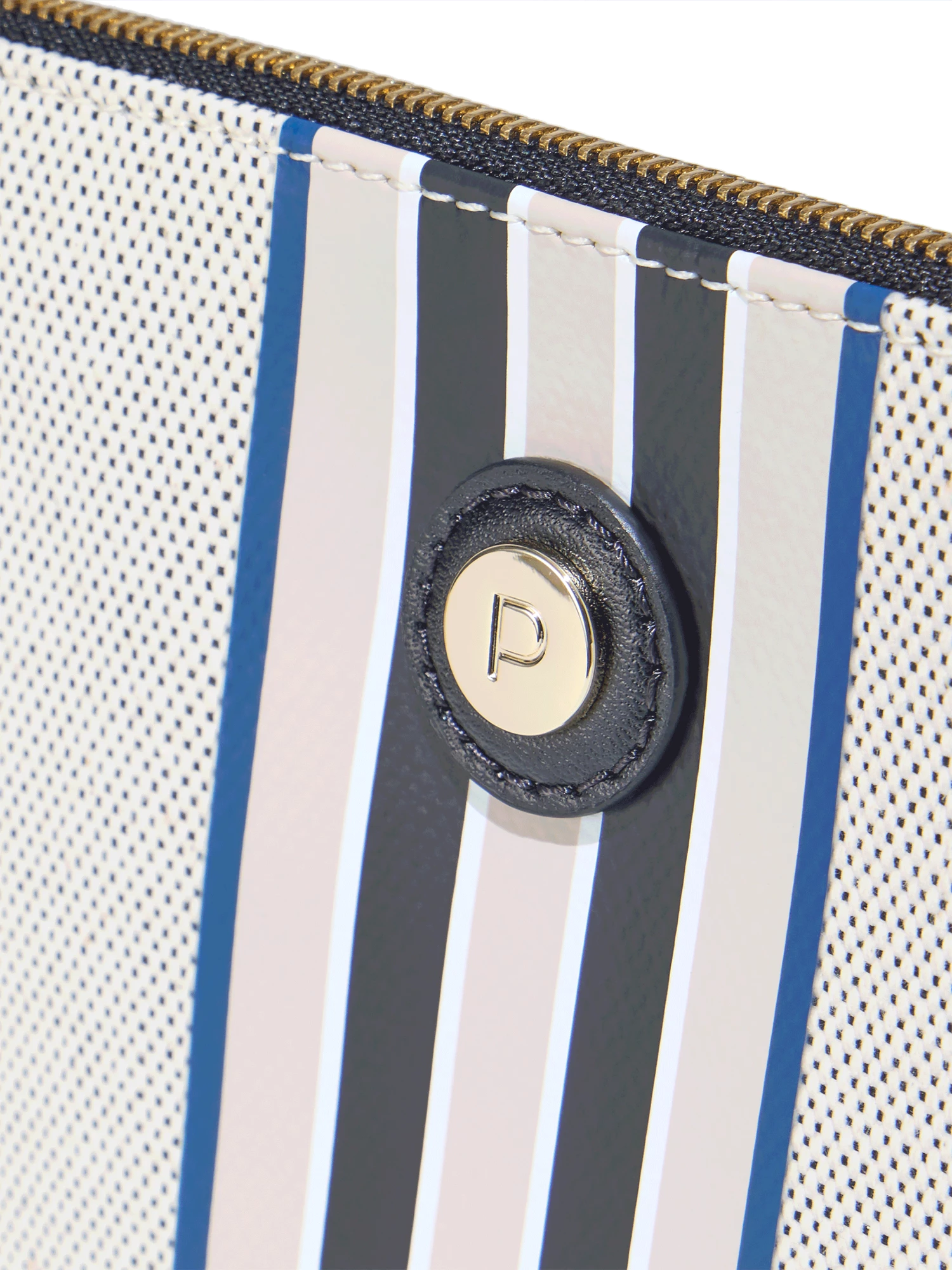 Small Cabana Zip-Top Pouch - Domino Black - Image 3