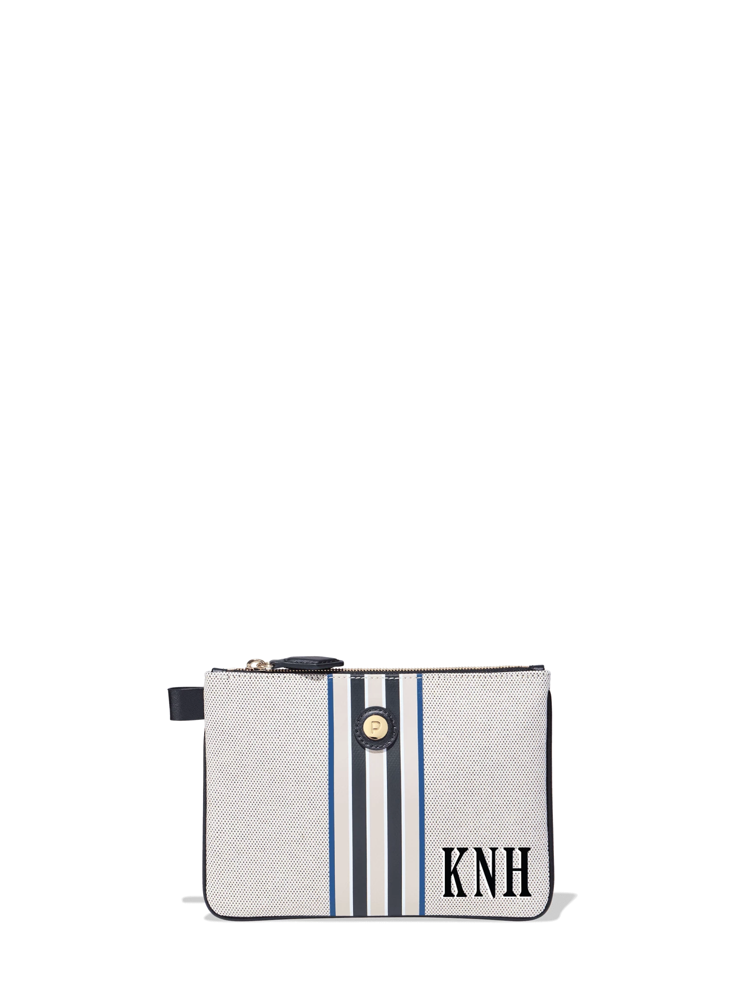 Small Cabana Zip-Top Pouch - Domino Black - Image 2