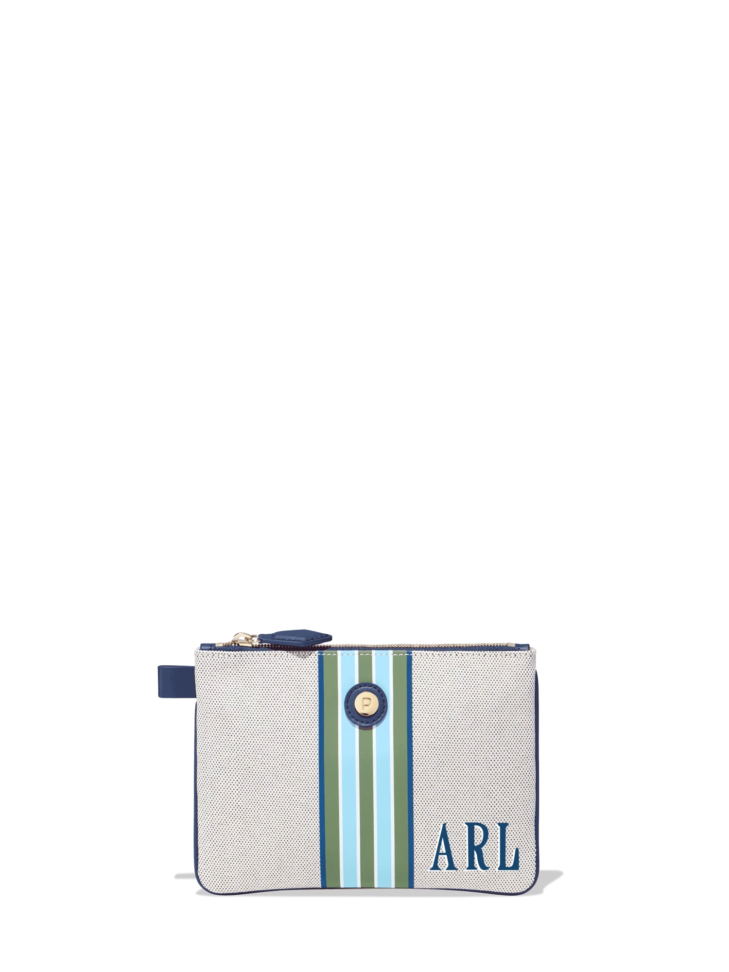 Small Cabana Zip-Top Pouch - Shandy - Image 6