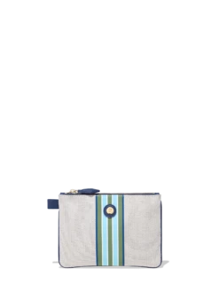 Small Cabana Zip-Top Pouch - Marlin