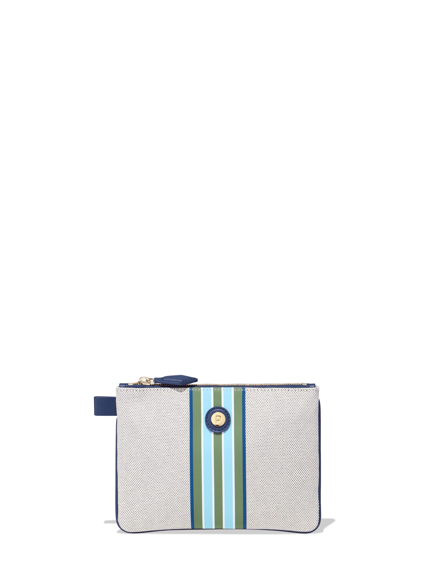 Small Cabana Zip-Top Pouch - Shandy - Image 7