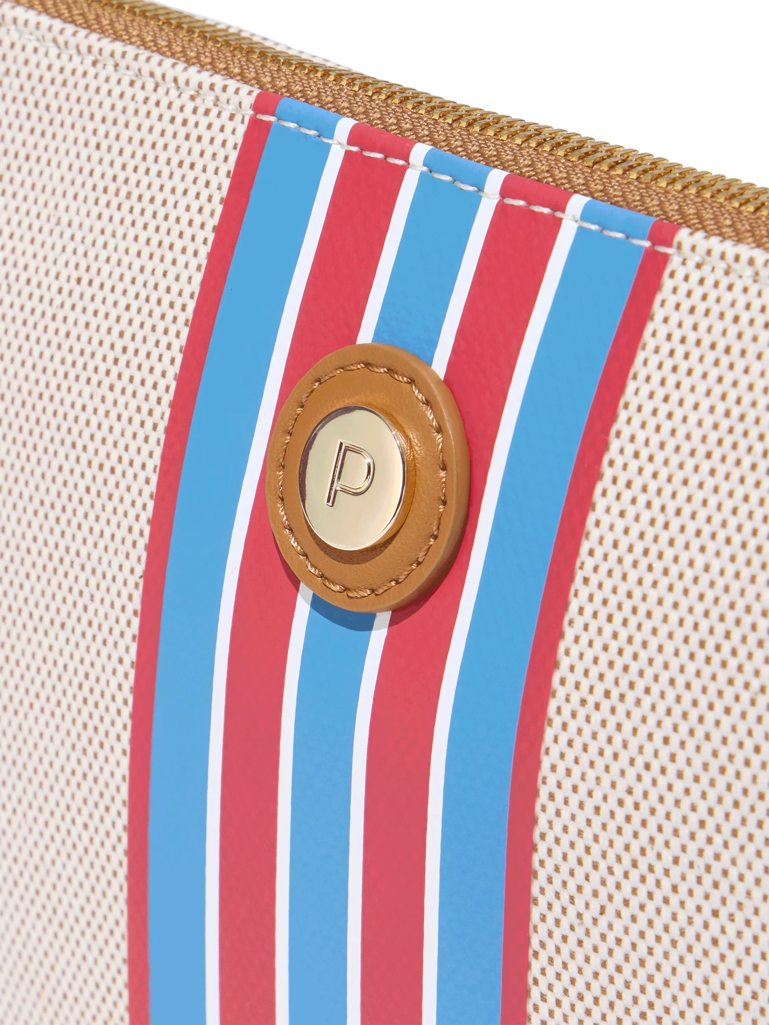 Small Cabana Zip-Top Pouch - Shandy - Image 13