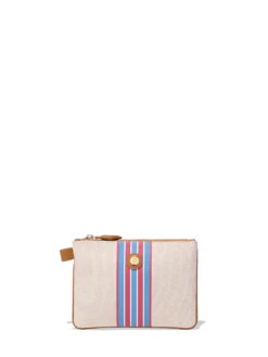 Small Cabana Zip-Top Pouch - Paloma
