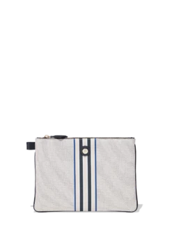 Medium Cabana Zip-Top Pouch - Domino Black