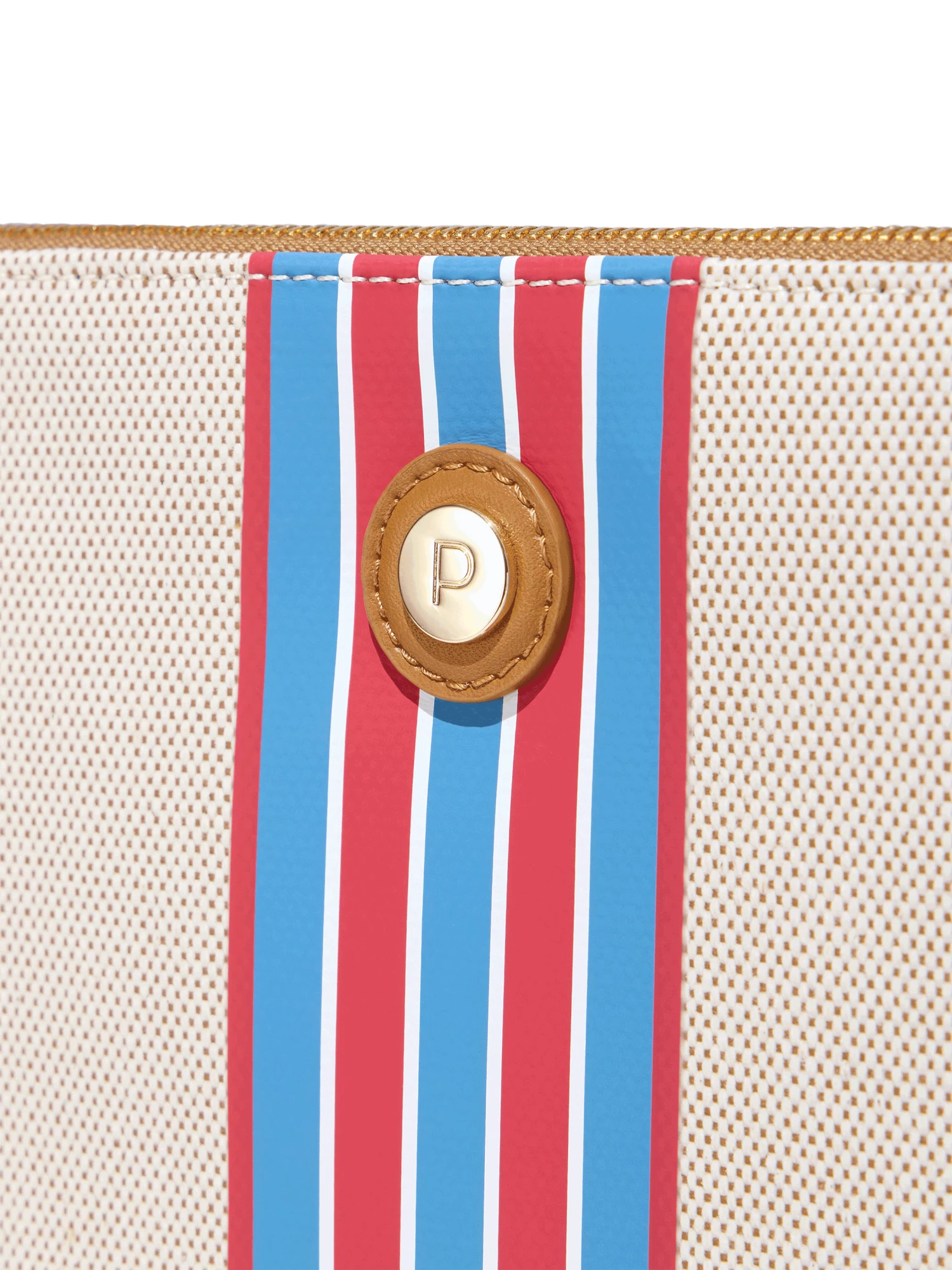 Medium Cabana Zip-Top Pouch - Shandy - Image 10