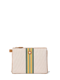 Medium Cabana Zip-Top Pouch - Shandy