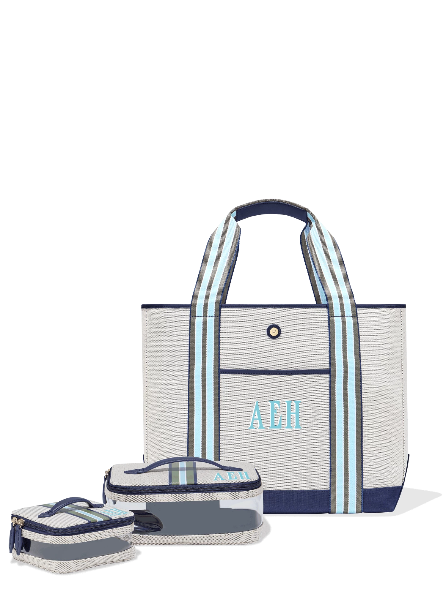 Paravel Cabana Tote And See-All Set - Paloma - Image 20