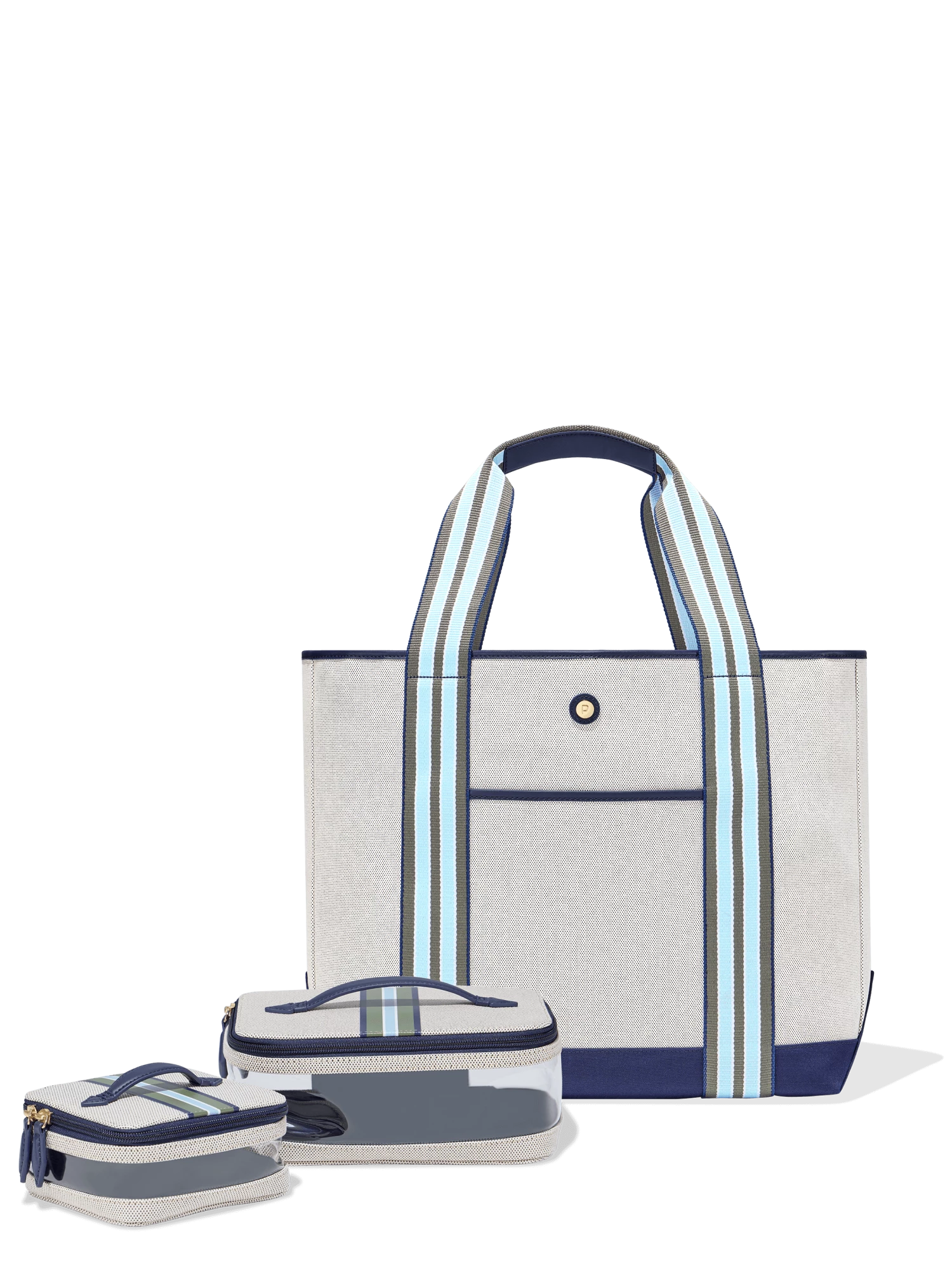 Paravel Cabana Tote And See-All Set - Marlin