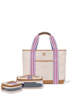 Paravel Cabana Tote And See-All Set - Paloma