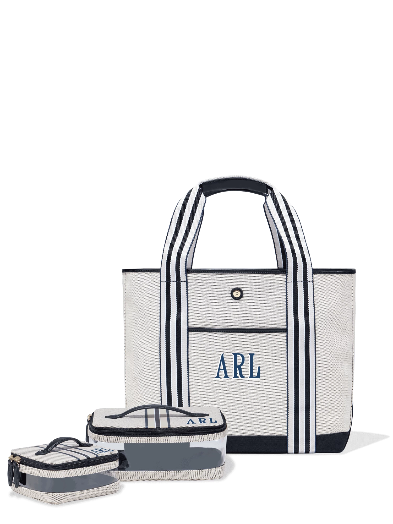 Paravel Cabana Tote And See-All Set - Paloma - Image 10