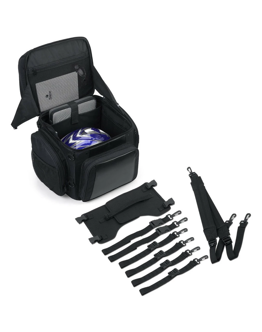 Viking Galleon Large Motorcycle Sissy Bar Bag - Image 6