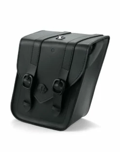 Viking Dark Age Medium Leather Motorcycle Saddlebags ForHarley Sportster