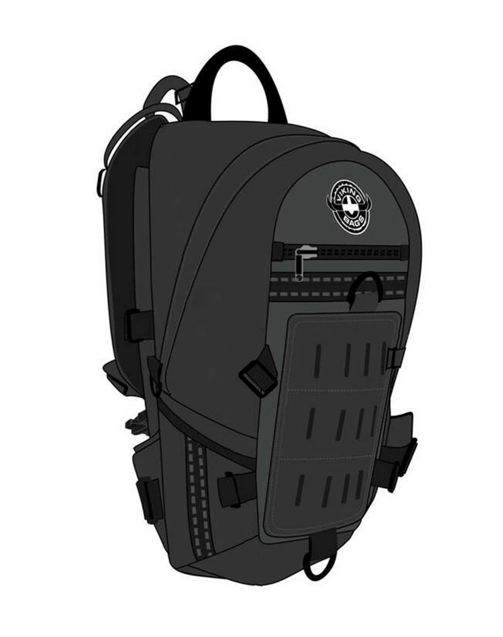 Viking Dirtman Small Motorcycle Backpack - Image 3