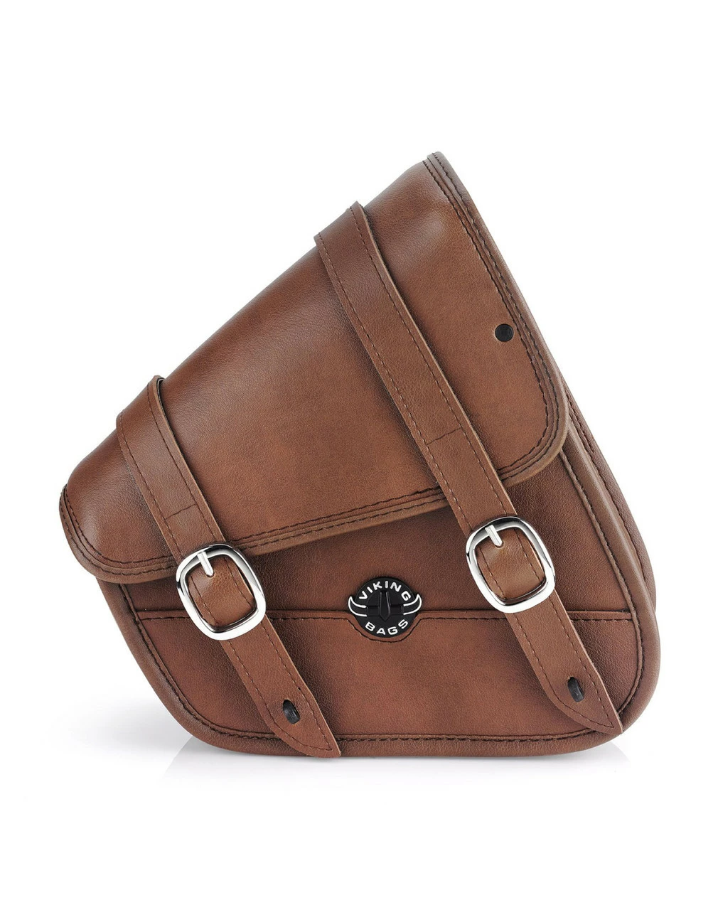 Sportster Specific Brown Motorcycle Swing Arm Bag - Image 3