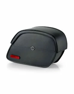 Viking California Large Leather Motorcycle Saddlebags