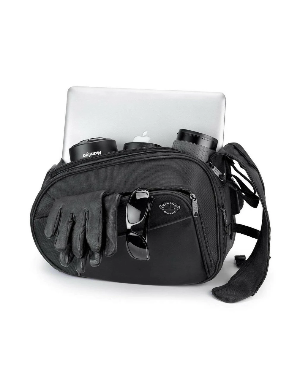 Viking AXE Small Black Street/Sportbike Saddlebags - Image 4