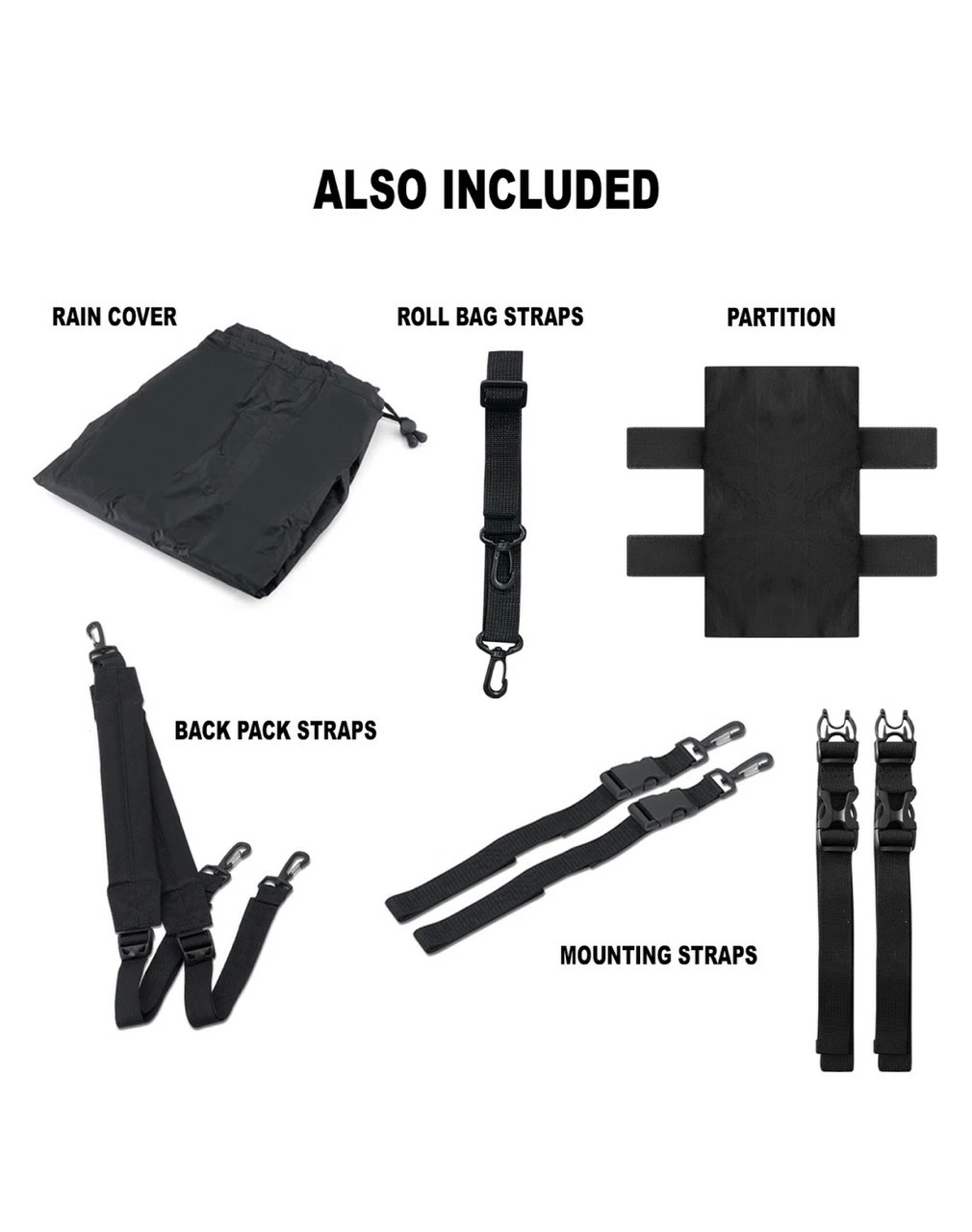 Viking Highway Extra Large Studded Motorcycle Tail Bag - Image 6