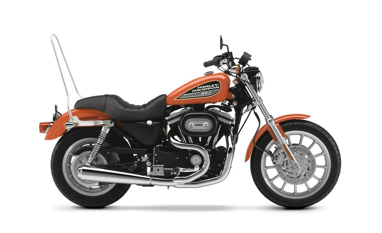 Iron Born Standard 25" Sissy Bar For Harley Sportster 883 Low XL883L Chrome - Image 2