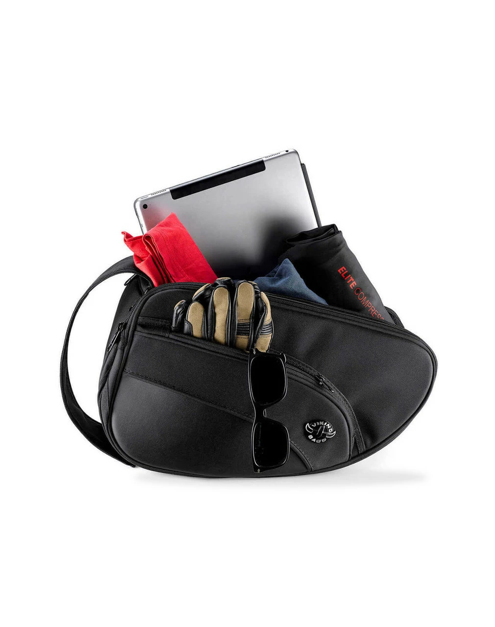 Viking Mini Expandable Black Street/Sportbike Saddlebags - Image 5