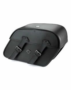 Viking Raven Large Universal Motorcycle Leather Saddlebags