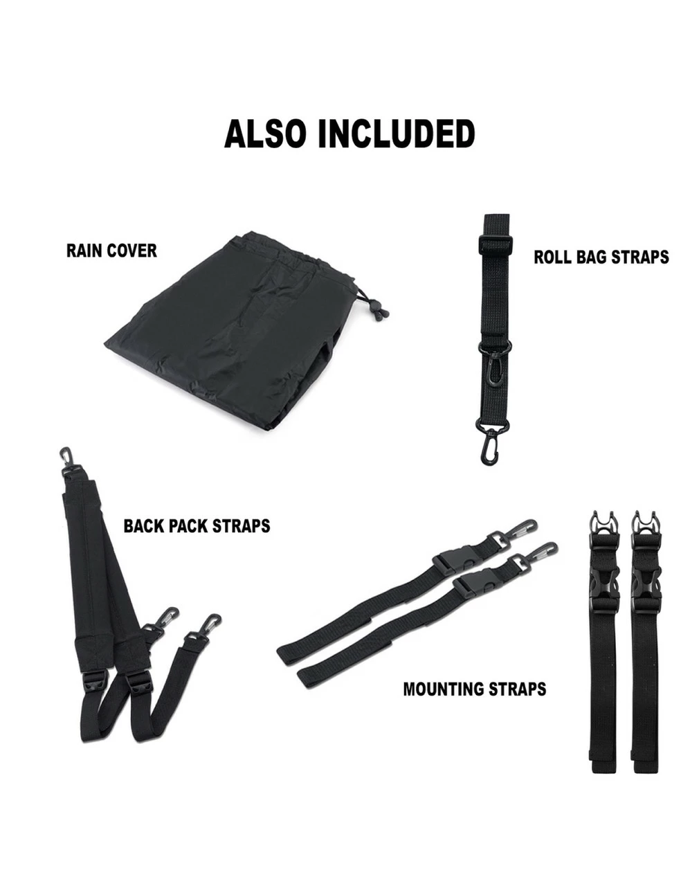 Viking Economy Line Medium Motorcycle Sissy Bar Bag - Image 4