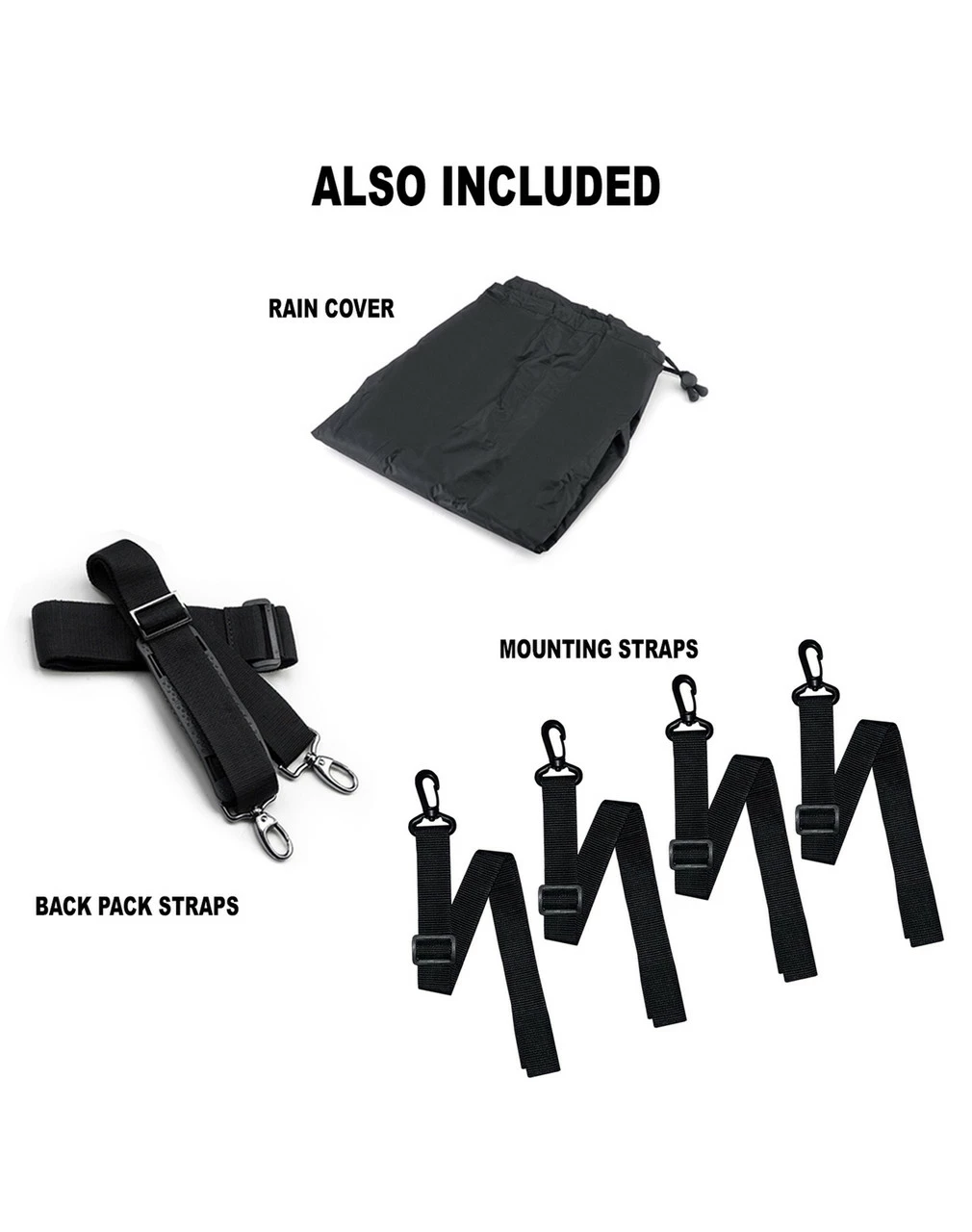 VikingBags Small Black Motorcycle Tail Bag - Image 4